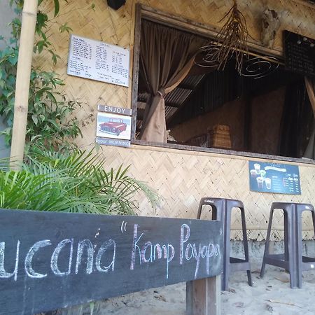 Bucana Kamp Payapa Beachfront 爱妮岛 外观 照片
