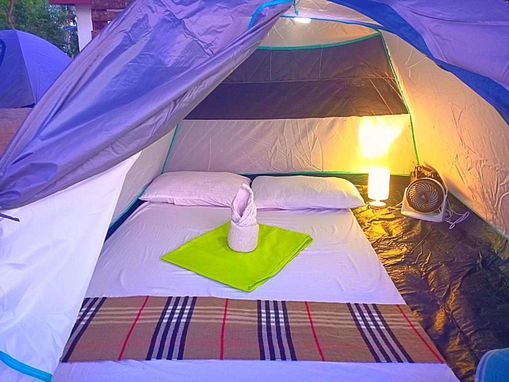 Bucana Kamp Payapa Beachfront 爱妮岛 外观 照片