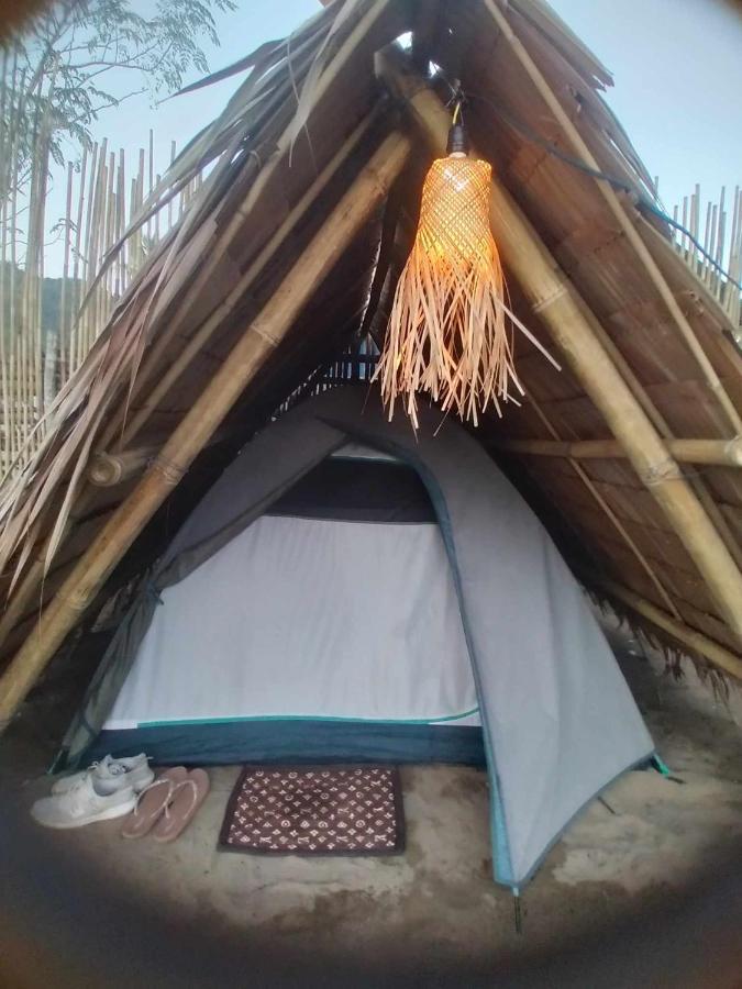 Bucana Kamp Payapa Beachfront 爱妮岛 外观 照片