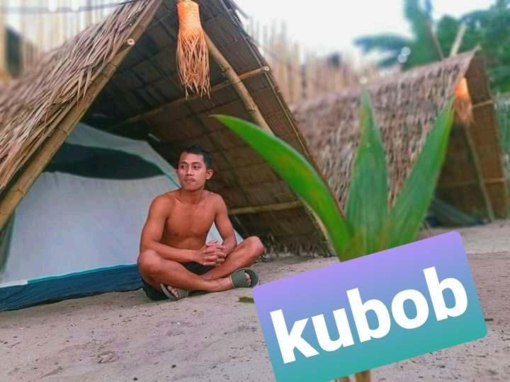 Bucana Kamp Payapa Beachfront 爱妮岛 外观 照片