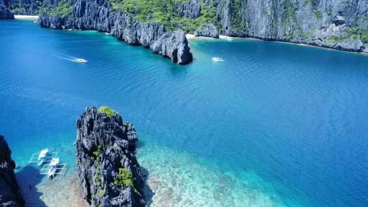 Bucana Kamp Payapa Beachfront 爱妮岛 外观 照片