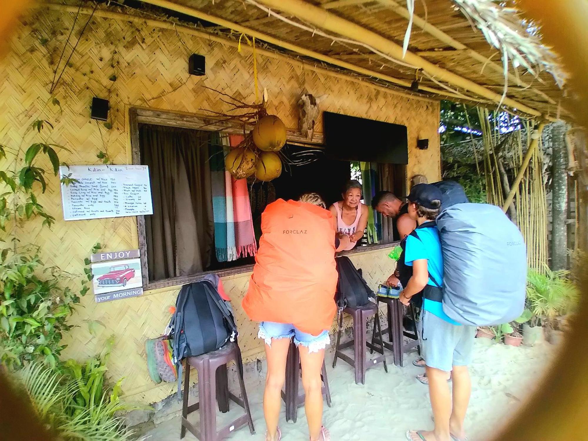 Bucana Kamp Payapa Beachfront 爱妮岛 外观 照片