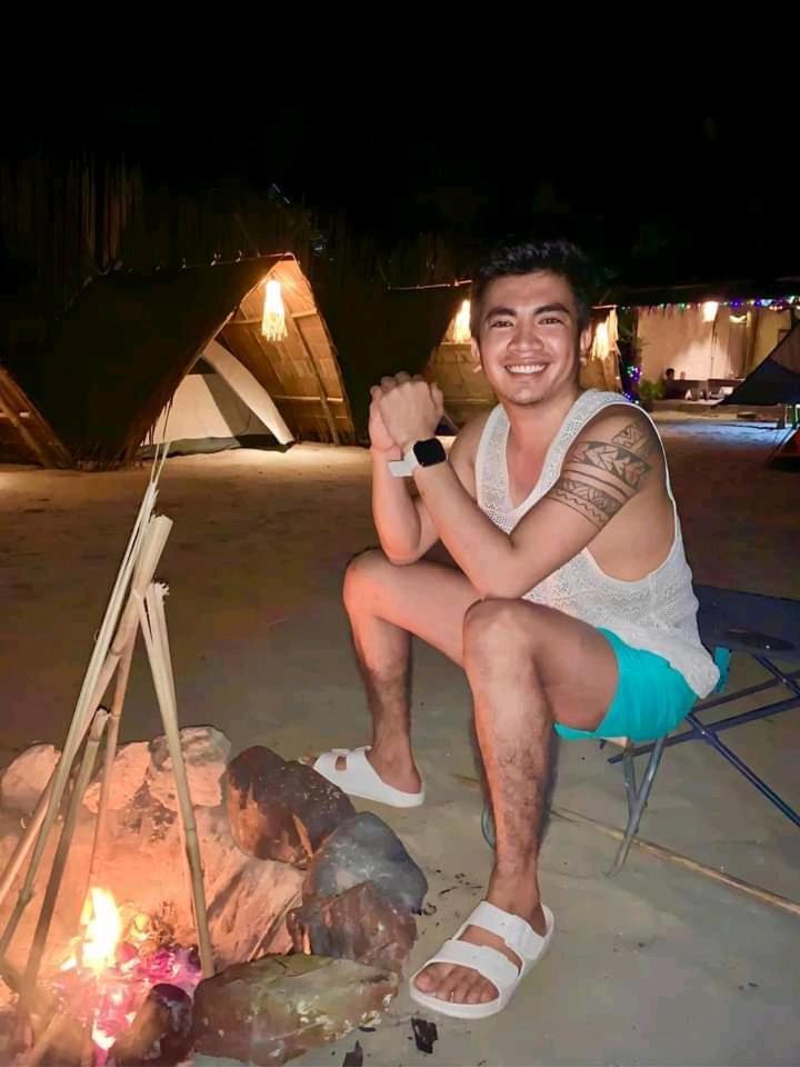 Bucana Kamp Payapa Beachfront 爱妮岛 外观 照片